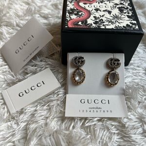 Gucci double G earrings